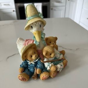 Cherished Teddies - Friends of a feather flock together Mother Goose